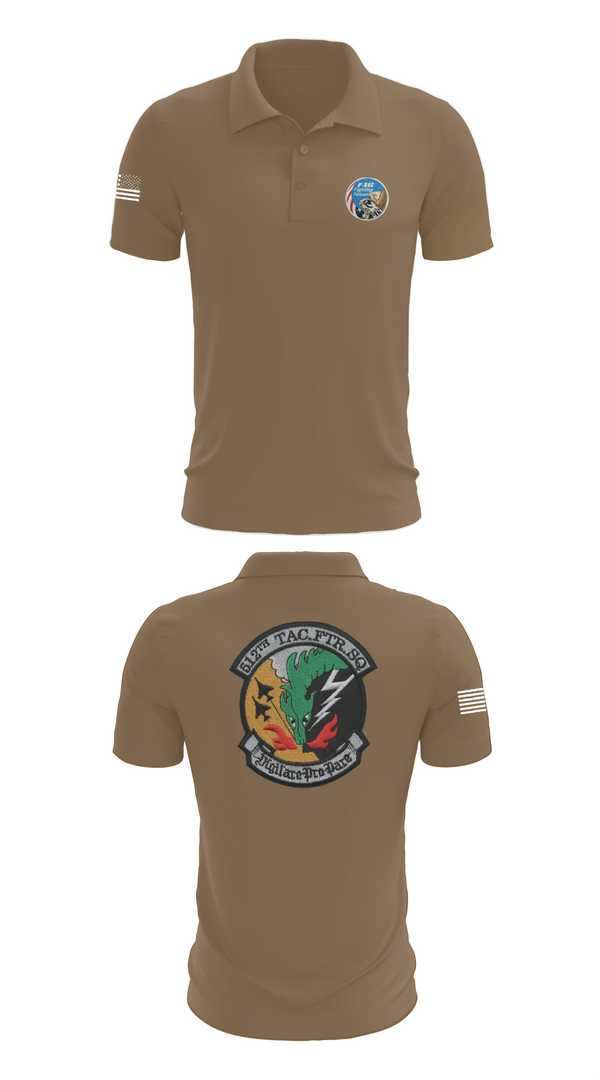 Short Sleeve Performance Polo, 512th Dragons, , Teamtime, Team time, sublimation, custom sports apparel, team uniforms, spirit wear, spiritwear, sports uniforms, custom shirts, team store, custom team store, fundraiser sports, apparel fundraiser