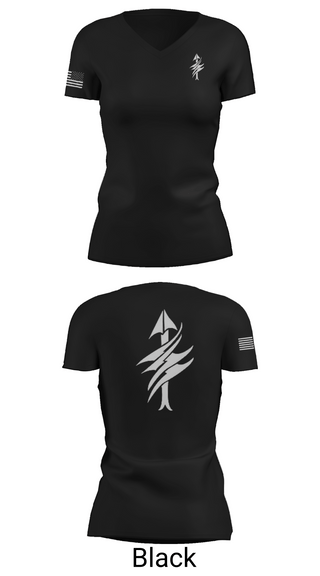 Womens Short Sleeve Vneck Shirt, 3rd Battalion 2nd Marines Scout Sniper Platoon, Marines, Teamtime, Team time, sublimation, custom sports apparel, team uniforms, spirit wear, spiritwear, sports uniforms, custom shirts, team store, custom team store, fundraiser sports, apparel fundraiser