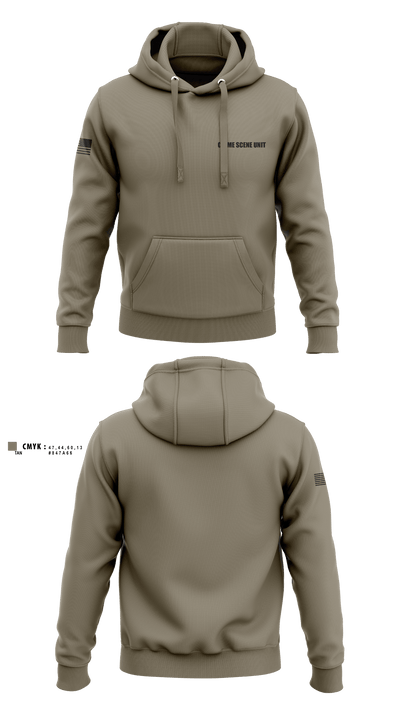 Crime Scene Unit 47246292 Hoodie - 2