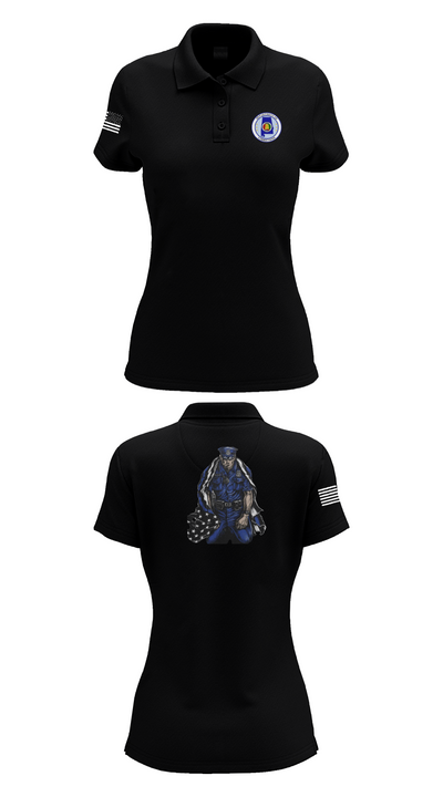 Alabama Department of Corrections 68414517 Women's Short Sleeve Performance Polo  - 33