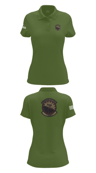 Womens Short Sleeve Performance Polo, 1 SOAMXS, Air Force, Teamtime, Team time, sublimation, custom sports apparel, team uniforms, spirit wear, spiritwear, sports uniforms, custom shirts, team store, custom team store, fundraiser sports, apparel fundraiser