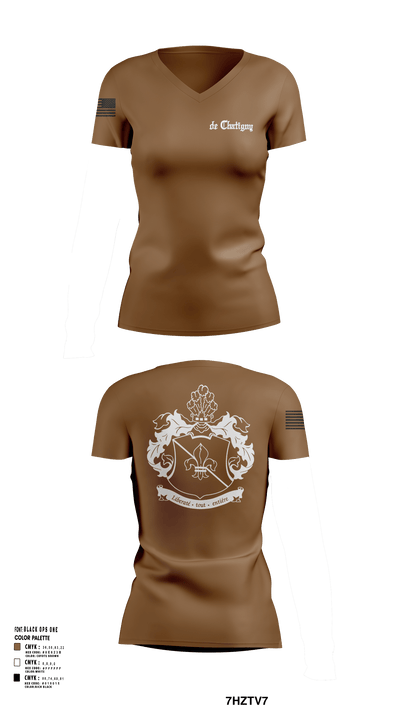 NA 10904761 Women's Short Sleeve V-neck Shirt - 151
