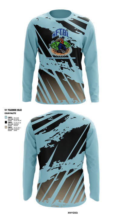 SOUTH FLORIDA TRAVEL BASEBALL LEAGUE 35009176 Long Sleeve Performance Shirt - 1