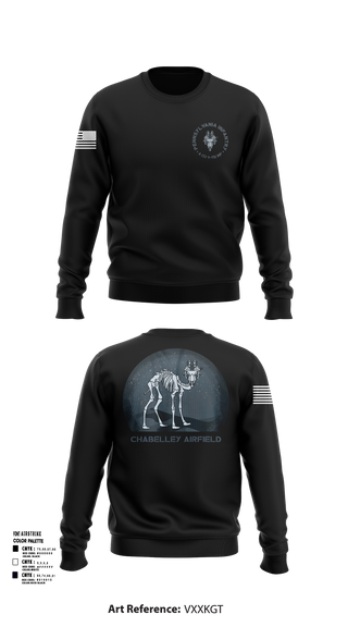 Crew Neck Sweatshirt, 1-112 INF Assassins, , Teamtime, Team time, sublimation, custom sports apparel, team uniforms, spirit wear, spiritwear, sports uniforms, custom shirts, team store, custom team store, fundraiser sports, apparel fundraiser