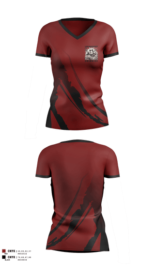 Womens Short Sleeve Vneck Shirt, Logansport High School Swimming, Swimming, Teamtime, Team time, sublimation, custom sports apparel, team uniforms, spirit wear, spiritwear, sports uniforms, custom shirts, team store, custom team store, fundraiser sports, apparel fundraiser