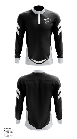 Quarter Zip Jacket, Wayne Community Junior High School Band, Spirit Store, Teamtime, Team time, sublimation, custom sports apparel, team uniforms, spirit wear, spiritwear, sports uniforms, custom shirts, team store, custom team store, fundraiser sports, apparel fundraiser