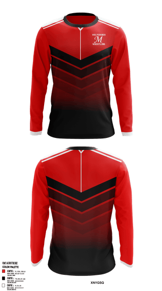 Long Sleeve Performance Shirt, Maysville R-1 School District Wrestling, Wrestling, Teamtime, Team time, sublimation, custom sports apparel, team uniforms, spirit wear, spiritwear, sports uniforms, custom shirts, team store, custom team store, fundraiser sports, apparel fundraiser