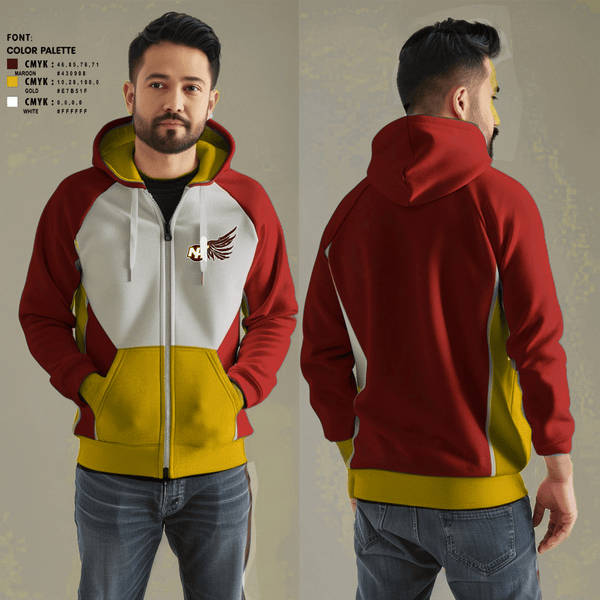Zip Hoodie, Phoenix, , Teamtime, Team time, sublimation, custom sports apparel, team uniforms, spirit wear, spiritwear, sports uniforms, custom shirts, team store, custom team store, fundraiser sports, apparel fundraiser