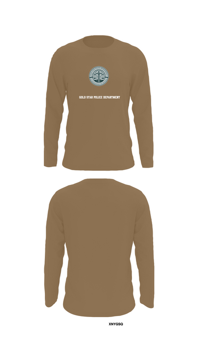 GOLD STAR POLICE DEPARTMENT 55137313 Long Sleeve Performance Shirt 12