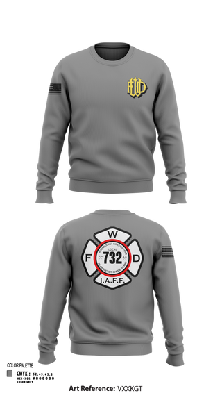 Crew Neck Sweatshirt, Woonsocket, Fire Department, Teamtime, Team time, sublimation, custom sports apparel, team uniforms, spirit wear, spiritwear, sports uniforms, custom shirts, team store, custom team store, fundraiser sports, apparel fundraiser