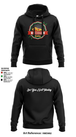 Hoodie, Pizzeria ItaliaJDC PBA, Bowling, Teamtime, Team time, sublimation, custom sports apparel, team uniforms, spirit wear, spiritwear, sports uniforms, custom shirts, team store, custom team store, fundraiser sports, apparel fundraiser