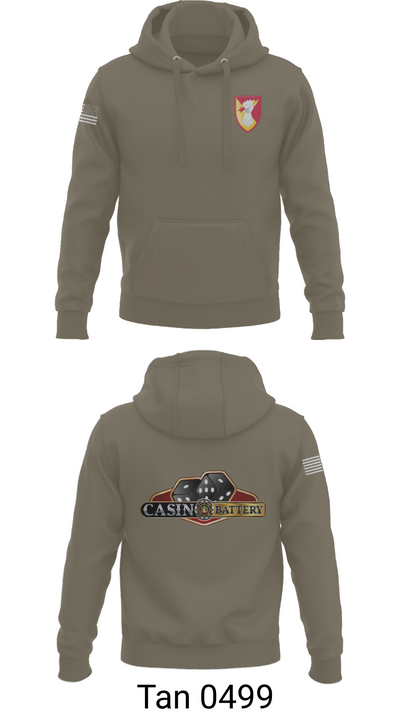 Charlie Battery, 1st Battalion 1st Air Defense Artillery Regiment 30470719 Hoodie - 78