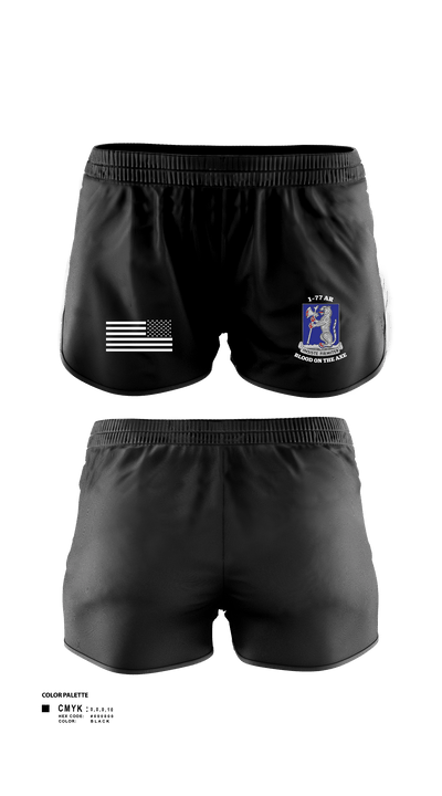 1-77 AR A Co. 43528824 Women's Shorts - 105