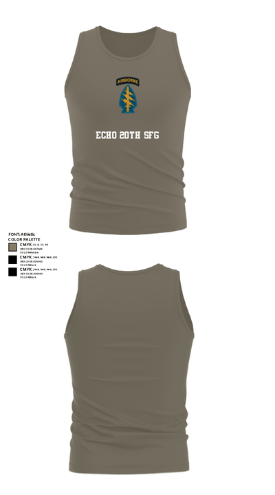 Echo 20th SFG 63666097 Tank Top - 75