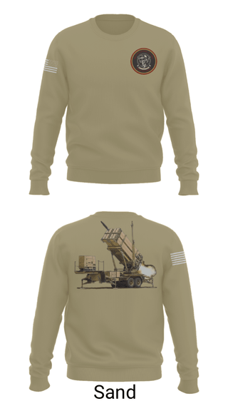 Crew Neck Sweatshirt, Bravo 5-7 ADA, Army, Teamtime, Team time, sublimation, custom sports apparel, team uniforms, spirit wear, spiritwear, sports uniforms, custom shirts, team store, custom team store, fundraiser sports, apparel fundraiser
