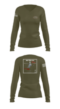 A Co.2-10 AHB 24005115 Women's Long Sleeve V-neck Shirt - 29