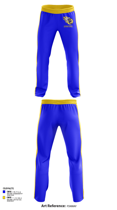 St Charles Catholic High School Football 90732399 Sweatpants - 122