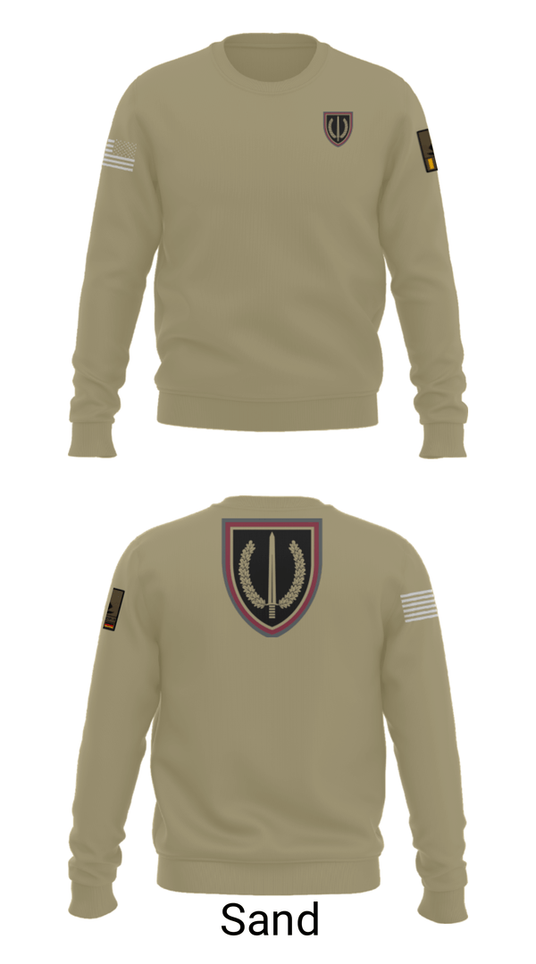 Crew Neck Sweatshirt, KSK, Marines, Teamtime, Team time, sublimation, custom sports apparel, team uniforms, spirit wear, spiritwear, sports uniforms, custom shirts, team store, custom team store, fundraiser sports, apparel fundraiser