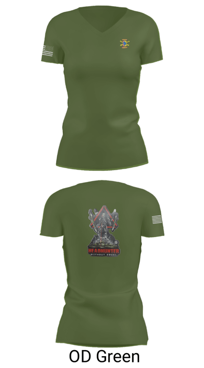 1/623rd FAR 72334612 Women's Short Sleeve V-neck Shirt - 28