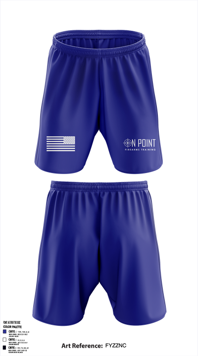 On Point 38210086 Athletic Shorts With Pockets - 1