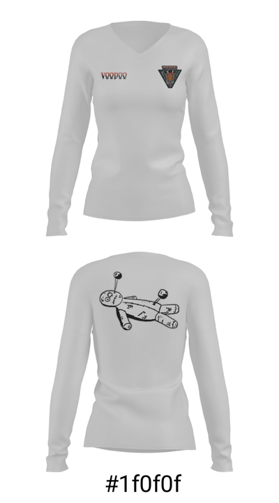A Co.2-10 AHB 24005115 Women's Long Sleeve V-neck Shirt - 29