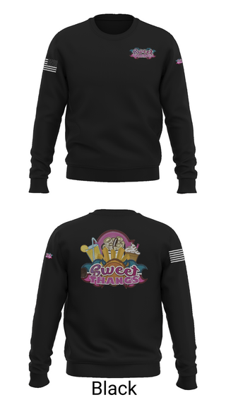 Crew Neck Sweatshirt, Sweet Thangs, , Teamtime, Team time, sublimation, custom sports apparel, team uniforms, spirit wear, spiritwear, sports uniforms, custom shirts, team store, custom team store, fundraiser sports, apparel fundraiser