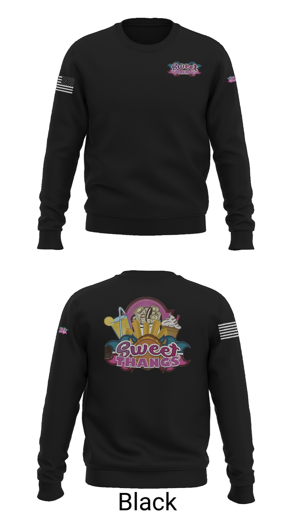 Crew Neck Sweatshirt, Sweet Thangs, , Teamtime, Team time, sublimation, custom sports apparel, team uniforms, spirit wear, spiritwear, sports uniforms, custom shirts, team store, custom team store, fundraiser sports, apparel fundraiser