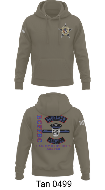 Bluecrew law enforcement motorcycle club 56909917 Hoodie - 74