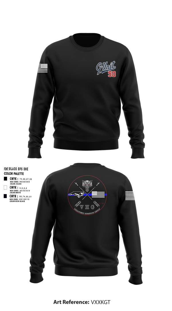 Crew Neck Sweatshirt, VHG, Police, Teamtime, Team time, sublimation, custom sports apparel, team uniforms, spirit wear, spiritwear, sports uniforms, custom shirts, team store, custom team store, fundraiser sports, apparel fundraiser