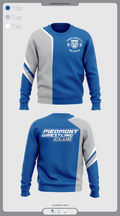 Piedmont Youth Wrestling 88138842 Crew Neck Sweatshirt - 5