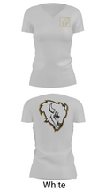 Puterbaugh Middle School Volleyball 75658055 Women's Short Sleeve V-neck Shirt - 19