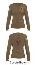 98th Expeditionary Signal Battalion 25845475 Women's Long Sleeve V-neck Shirt - 17
