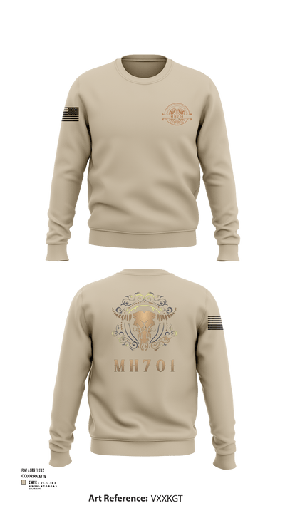 Ranch MH701 27250348 Crew Neck Sweatshirt - 101