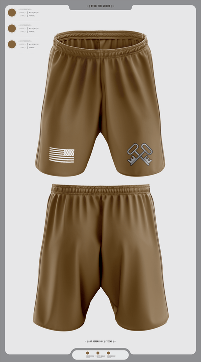 USS GRAVELY 69018416 Athletic Shorts With Pockets - 1