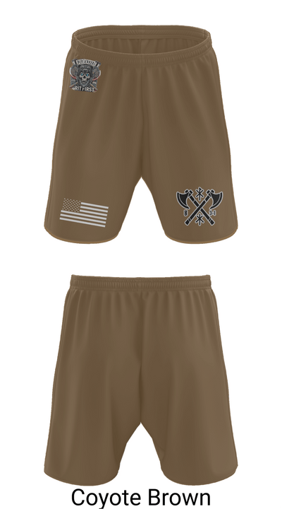 Baker 3-509th 3rd Plt 1st squad 60073036 Athletic Shorts With Pockets - 9