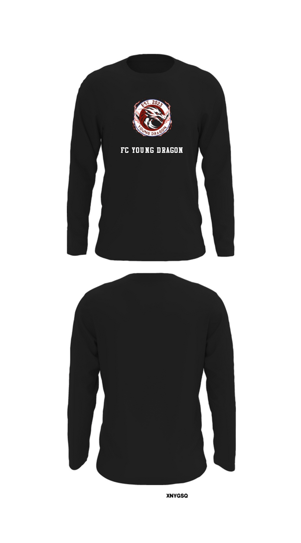 Long Sleeve Performance Shirt, FC Young Dragon, Men's Soccer, Teamtime, Team time, sublimation, custom sports apparel, team uniforms, spirit wear, spiritwear, sports uniforms, custom shirts, team store, custom team store, fundraiser sports, apparel fundraiser