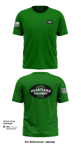 Short Sleeve Performance Shirt, Heartland masonry, , Teamtime, Team time, sublimation, custom sports apparel, team uniforms, spirit wear, spiritwear, sports uniforms, custom shirts, team store, custom team store, fundraiser sports, apparel fundraiser