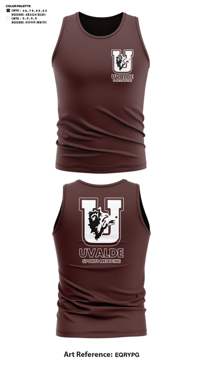 Uvalde sports medicine 59679875 Tank Top - 41