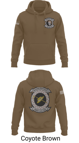 Hoodie, VMFA-332 The Moonlighters, Marines, Teamtime, Team time, sublimation, custom sports apparel, team uniforms, spirit wear, spiritwear, sports uniforms, custom shirts, team store, custom team store, fundraiser sports, apparel fundraiser