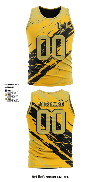 Hubbard High School Cross Country 91510067 Tank Top - 1