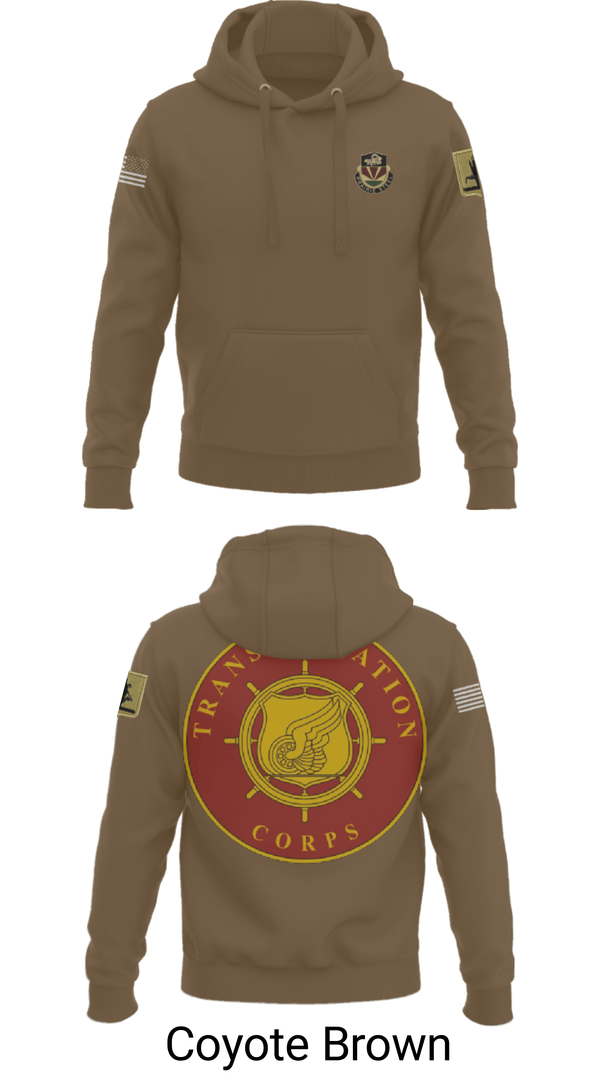 Hoodie, 189th Transportation Company, , Teamtime, Team time, sublimation, custom sports apparel, team uniforms, spirit wear, spiritwear, sports uniforms, custom shirts, team store, custom team store, fundraiser sports, apparel fundraiser