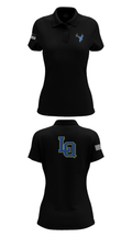 Lake Quinault High School Volleyball 10165141 Women's Short Sleeve Performance Polo  - 11
