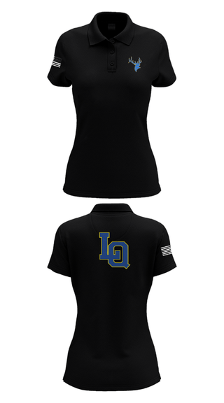 Women's Short Sleeve Performance Polo, Lake Quinault High School Volleyball, Women's Volleyball, Teamtime, Team time, sublimation, custom sports apparel, team uniforms, spirit wear, spiritwear, sports uniforms, custom shirts, team store, custom team store, fundraiser sports, apparel fundraiser