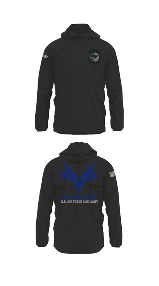 Windbreaker, Sunlake High School Cadet Squadron, Air Force, Teamtime, Team time, sublimation, custom sports apparel, team uniforms, spirit wear, spiritwear, sports uniforms, custom shirts, team store, custom team store, fundraiser sports, apparel fundraiser