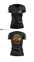 346 MP CO 3rd Platoon 43320857 Women's Short Sleeve V-neck Shirt - 5