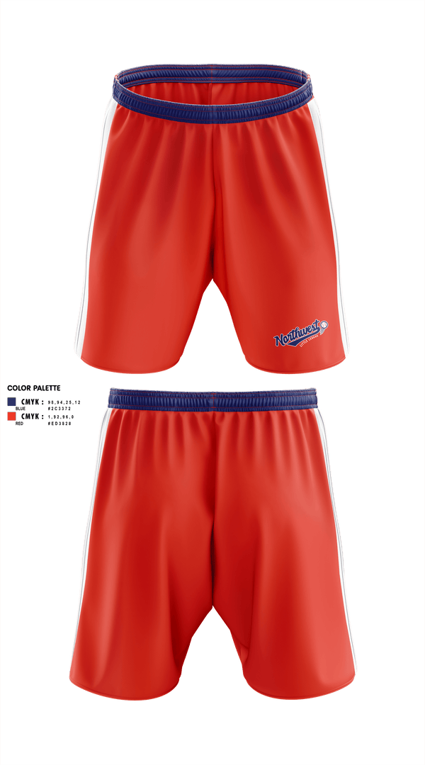 Athletic Shorts With Pockets, Northwest Little League Baseball, Baseball, Teamtime, Team time, sublimation, custom sports apparel, team uniforms, spirit wear, spiritwear, sports uniforms, custom shirts, team store, custom team store, fundraiser sports, apparel fundraiser