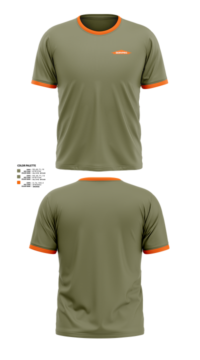 Servpro 16100248 Short Sleeve Performance Shirt - 1
