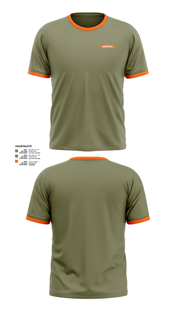 Short Sleeve Performance Shirt, Servpro, , Teamtime, Team time, sublimation, custom sports apparel, team uniforms, spirit wear, spiritwear, sports uniforms, custom shirts, team store, custom team store, fundraiser sports, apparel fundraiser