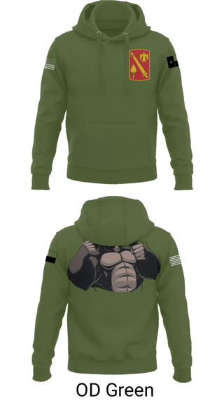 Hoodie, A Battery, 4-133 FAR-AMMO, National Guard, Teamtime, Team time, sublimation, custom sports apparel, team uniforms, spirit wear, spiritwear, sports uniforms, custom shirts, team store, custom team store, fundraiser sports, apparel fundraiser