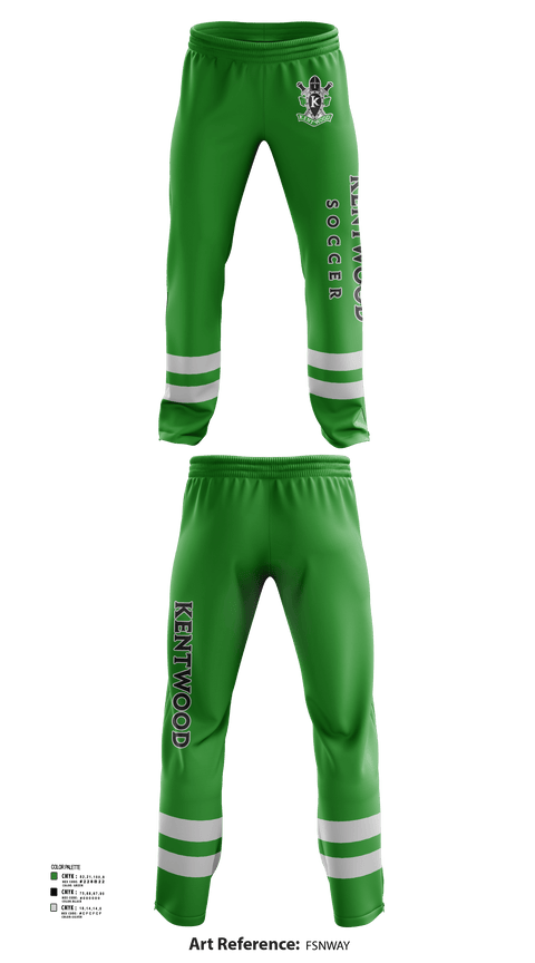 Sweatpants, Kentwood Conks, Women's Soccer, Teamtime, Team time, sublimation, custom sports apparel, team uniforms, spirit wear, spiritwear, sports uniforms, custom shirts, team store, custom team store, fundraiser sports, apparel fundraiser